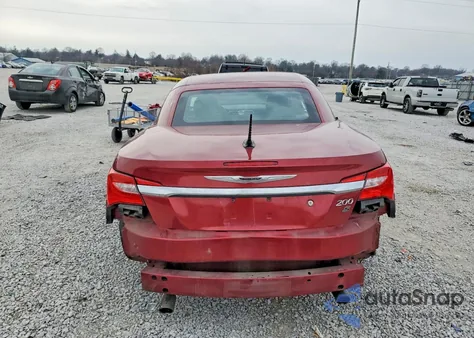 2012 Chrysler 200 S z USA, uszkodzony, nr VIN 1C3BCBGGXCN233734